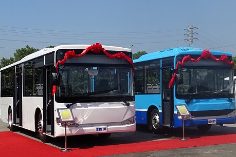  Daewoo Bus Vietnam launches new Bus City BC110 - 80 seats